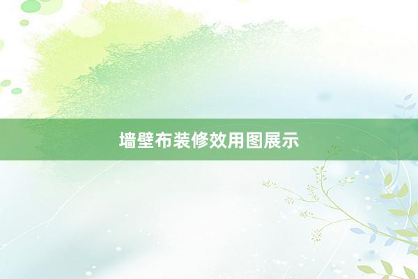 墙壁布装修效用图展示
